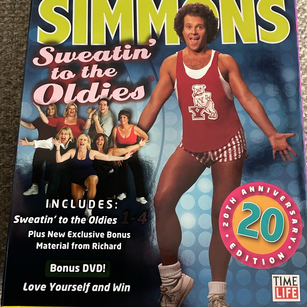 COPY - Richard Simmons - Sweatin to the Oldies - Complete Collection (DVD, 5-Di…